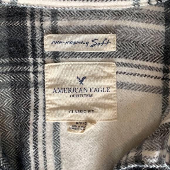 American Eagle flannel shirt. - Picture 2 of 4